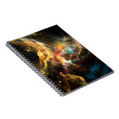 一度、宇宙。抽象デザイン ノートブック (右側)