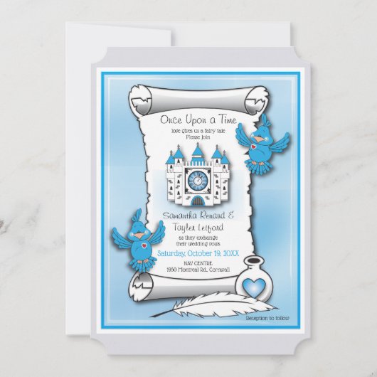 一度 招待状 (正面)