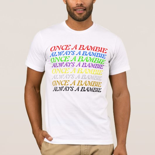 一度Bambie Tシャツ (正面)
