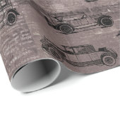 一座れんがと新聞プリント ラッピングペーパー (ロールコーナー)