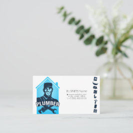 一律修理給排水衛生設備の名刺の配管工 名刺