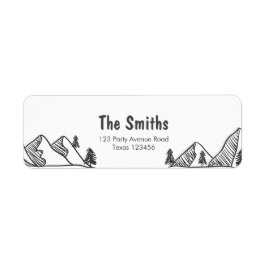 一心に野生の冒険差出人住所ラベル ラベル