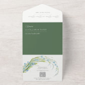 一忘れつの招待状に結婚は – Me-Not-All オールインワン招待状 (外側)