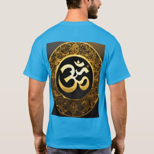 「一息に平和と調和」 Tシャツ (裏面)