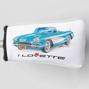 一意の自動車デザイン ゴルフ ヘッド カバー I LOVETTE