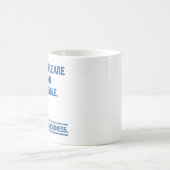 一意無二な人もいるもの コーヒーマグカップ (中央)