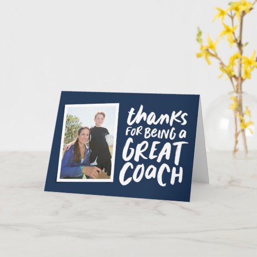 一感謝してい枚の写素晴らし真をコーチす感謝しているため カード (黄色い花)