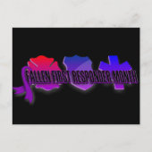 一感謝してい番応答者の名刺 ポストカード (正面)