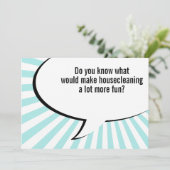 一掃の女中の冗談 招待状 (スタンド正面)