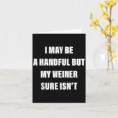 一握りかもしれないけどウィーナーは確かに カード (黄色い花)