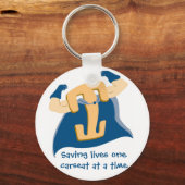 一救度に人生を送る キーホルダー (正面)