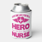 一救生命はあなたは英雄救100あなたはナース 缶クーラー (缶正面)