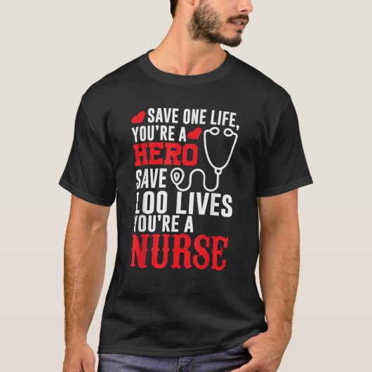 一救生英雄100生救活 Tシャツ (正面)