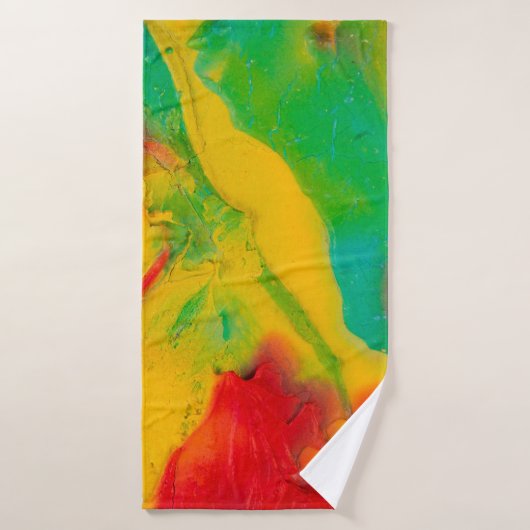 一数々の筋絵を描の細長い バスタオル (バスタオル)