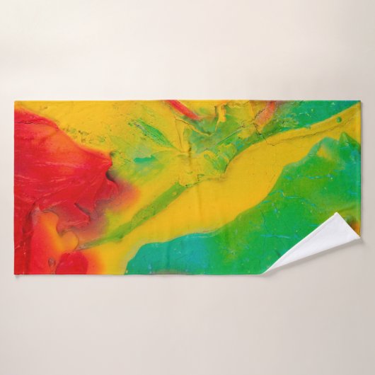 一数々の筋絵を描の細長い バスタオル (バスタオル)