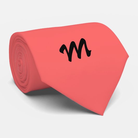 一文字の結び ネクタイ (ロール)