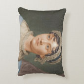 一方がジェーン・オースティンで他方が彼女の本 アクセントクッション (裏面(縦))