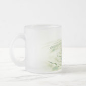 一方の端! お尻を引込めて下さい フロストグラスマグカップ (左)