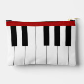 一方の鍵、一方の鍵の反転 アクセサリーポーチ (裏面)