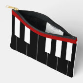 一方の鍵、一方の鍵の反転 アクセサリーポーチ (見開き)