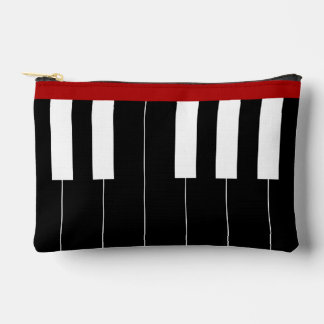 一方の鍵、一方の鍵の反転 アクセサリーポーチ