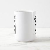 一方向カスタマイズ可能なコーヒーマグ コーヒーマグカップ (中央)