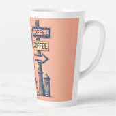 "一方向コーヒー"醜いラテマグカップ カフェラテマグ (右)