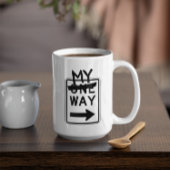 一方向マイウェイカスタマイズ可能なコーヒーマグ コーヒーマグカップ