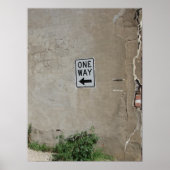 一方向 ポスター (正面)