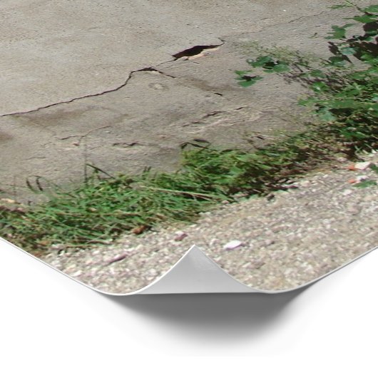 一方向 ポスター (角)