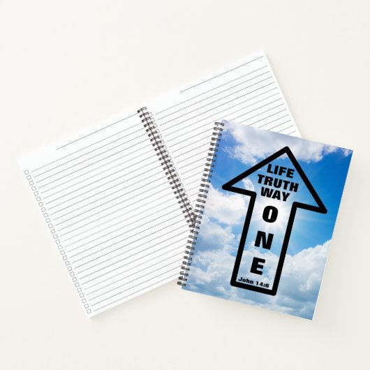 一方向、真実、生命手帳 ノートブック (内部)