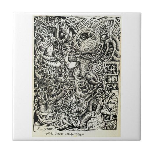 一方的な競争 タイル (正面)