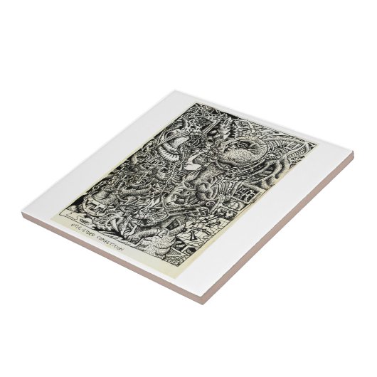 一方的な競争 タイル (側面)