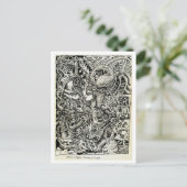 一方的な競争、ブライアン・ベンソン ポストカード (スタンド正面)