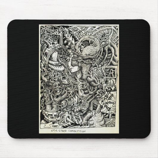 一方的な競争 マウスパッド (正面)