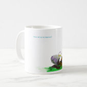 一方、私は私の幸福を置きました コーヒーマグカップ (正面左)