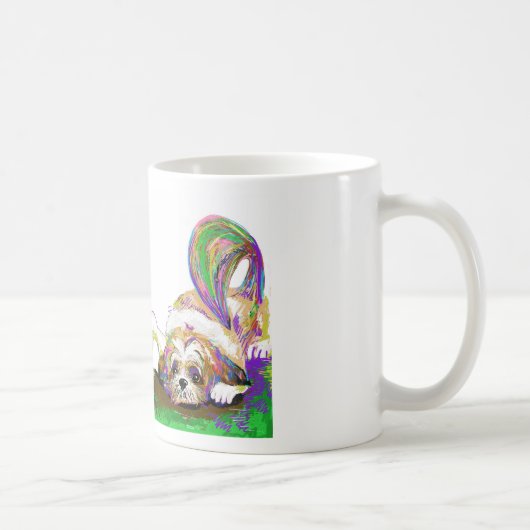 一方、私は私の幸福を置きました コーヒーマグカップ (右)