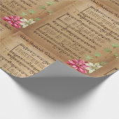 一方、羊飼いはクリスマスに羊の群れを見ていた ラッピングペーパー (角)