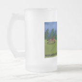 一方@ Boot Camp Teesカーおもしろいドのギフトなど フロストグラスビールジョッキ (左)