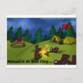 一方@ Boot Camp Teesカーおもしろいドのギフトなど ポストカード (正面)