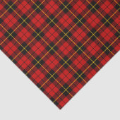 一族のウォーレスのタータンチェック 薄葉紙 (詳細)