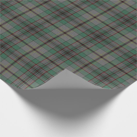 一族のクレイグのスコットランド人のタータンチェック ラッピングペーパー (角)