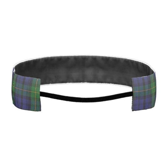 一族のゴードンのスコットランドのタータンチェック格子縞 アスレチックヘッドバンド (裏面)