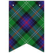 一族のサザランドのスコットランドのタータンチェック バンティングフラッグ (第2の旗)