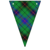 一族のデイヴィッドソンのスコットランドのタータンチェック バンティングフラッグ (第3の旗)