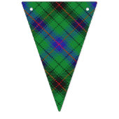 一族のデイヴィッドソンのスコットランドのタータンチェック バンティングフラッグ (第2の旗)