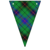 一族のデイヴィッドソンのスコットランドのタータンチェック バンティングフラッグ (第1の旗)