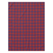 一族のハミルトンスコットランドのタータンチェック テーブルクロス (正面)