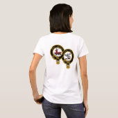 一族のブレアの女性の信号器の前部および背部ティー Tシャツ (裏面フル)
