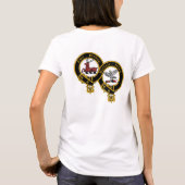 一族のブレアの女性の信号器の前部および背部ティー Tシャツ (裏面)